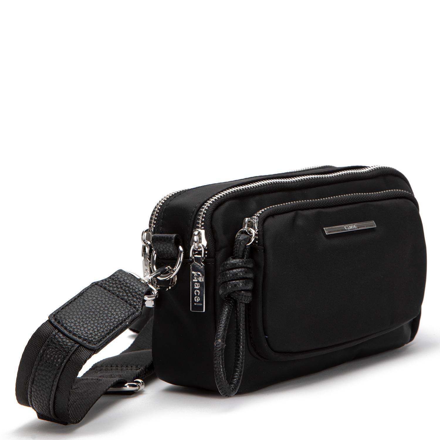 Cartera  Bandolera Pequeña  Gacel  Negro  Car3405-2