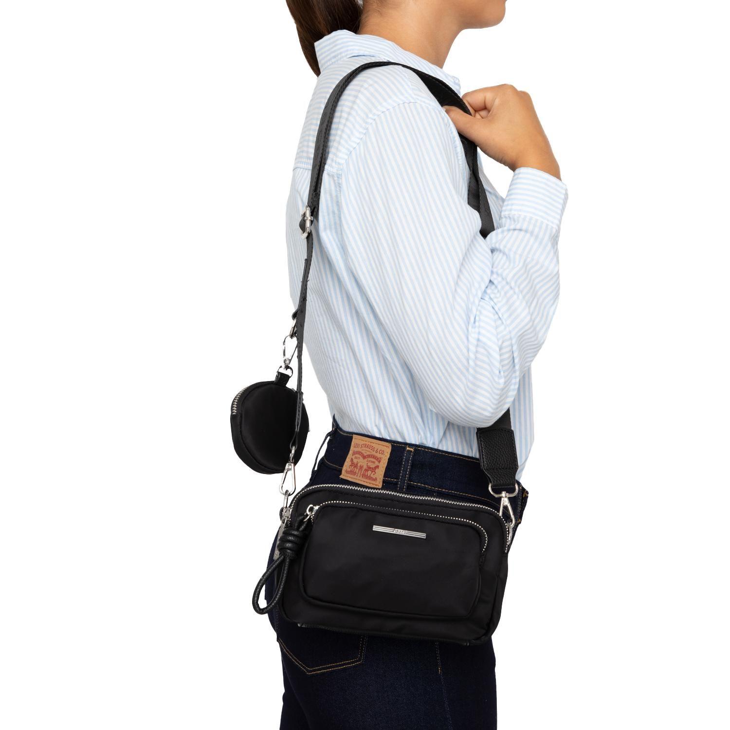 Cartera  Bandolera Pequeña  Gacel  Negro  Car3405-7