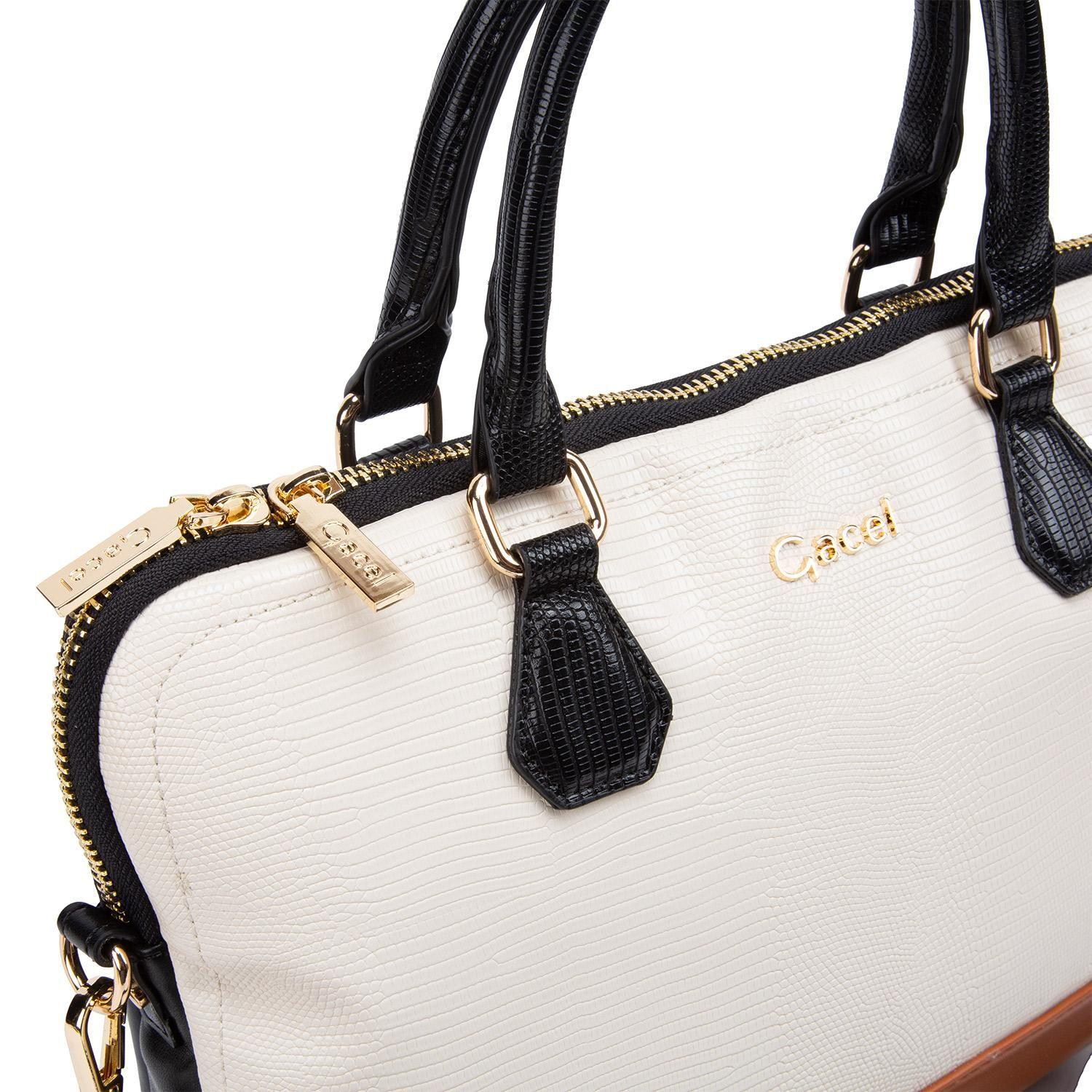 Maletin  Notebook  Gacel  Off White  Mal038-5