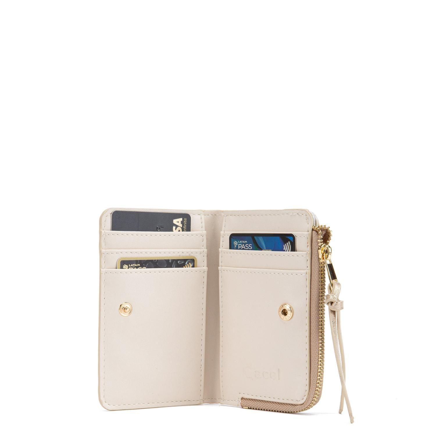 Billetera  Tarjetero  Gacel  Dorado  Bil0427-2