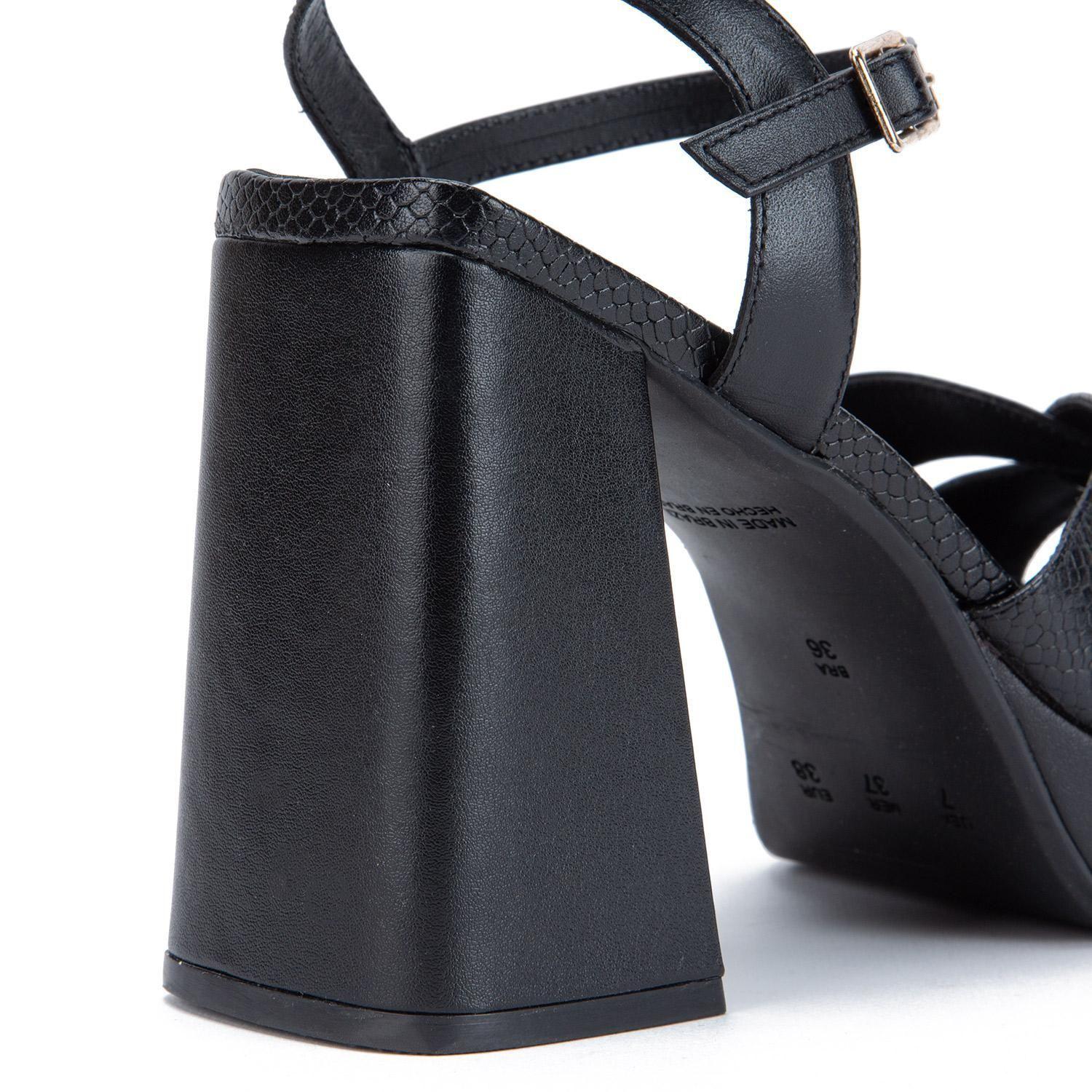 Sandalia  Athena  Gacel  Negro  0660317-3