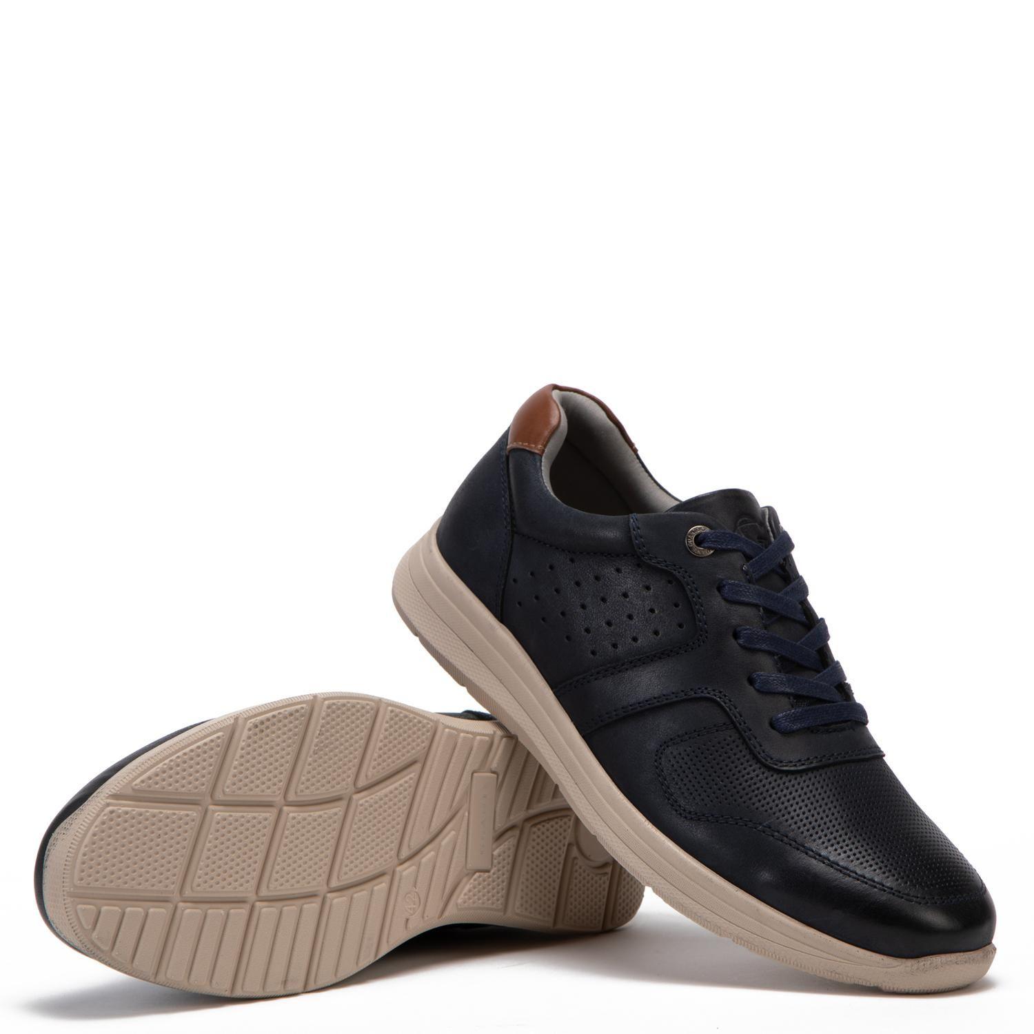 Zapato de cuero hombre Guante azul Calcuta-3