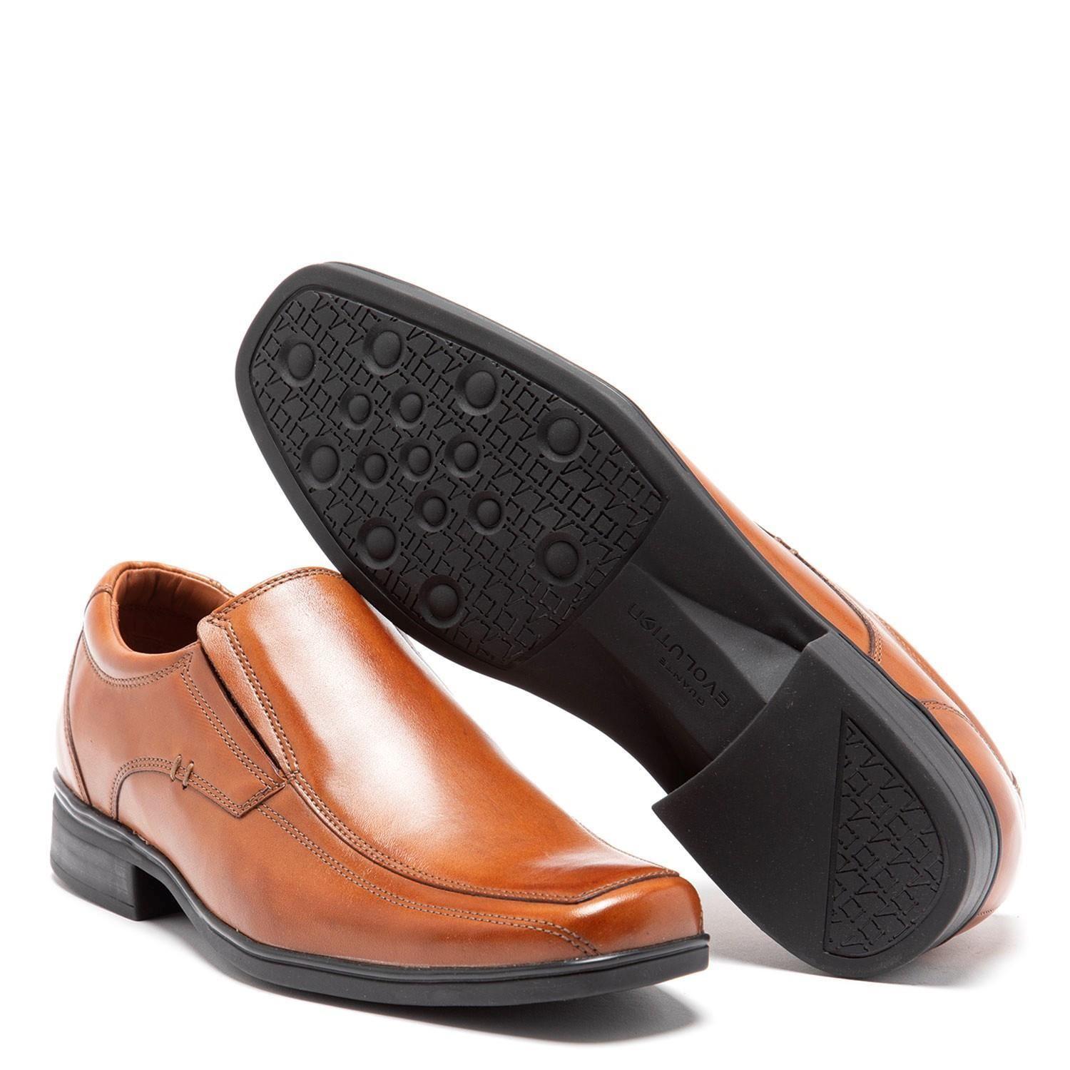 Zapato de cuero hombre Guante brandy Montreal-3