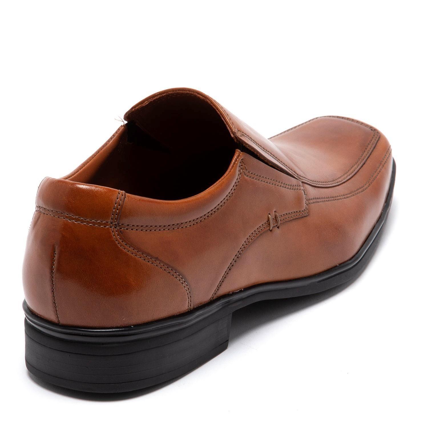 Zapato de cuero hombre Guante brandy Montreal-6