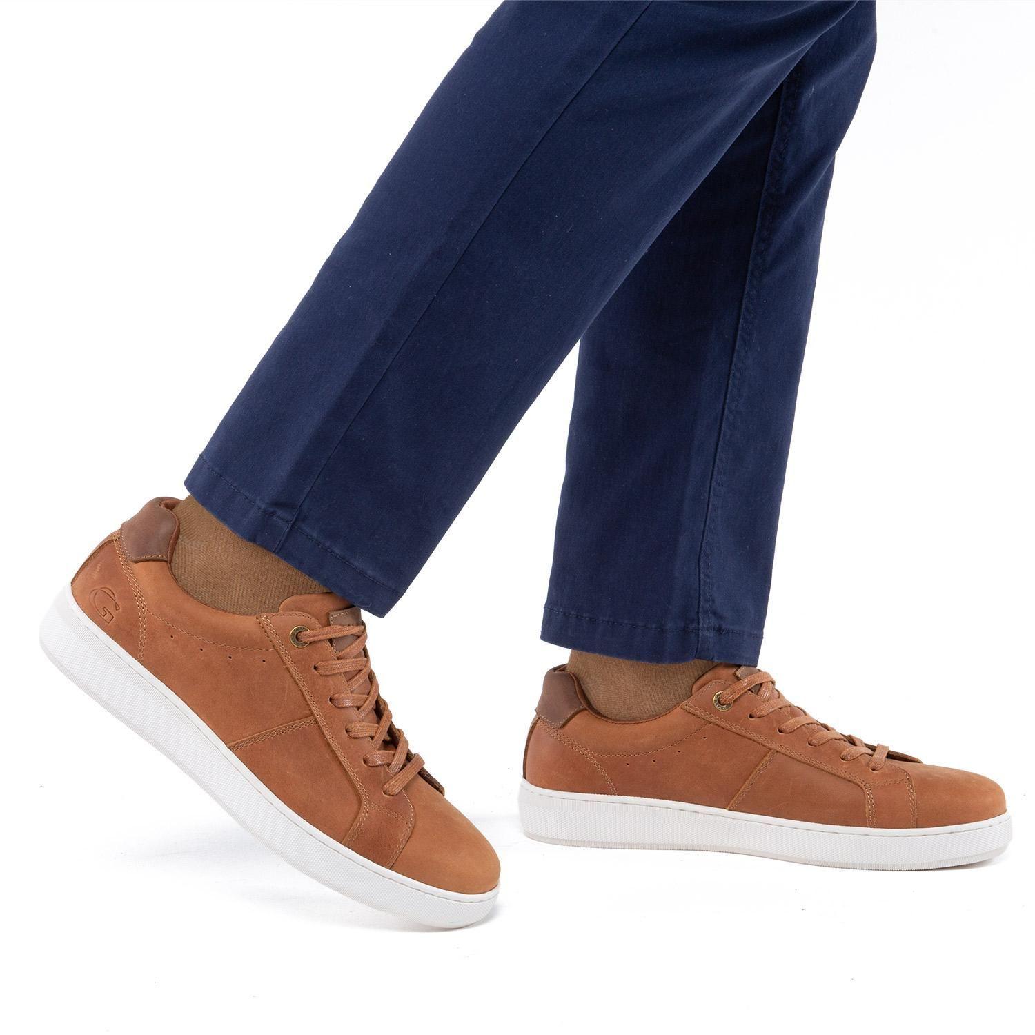 Zapatilla  Melbourne  Guante  Camel  0036040-1