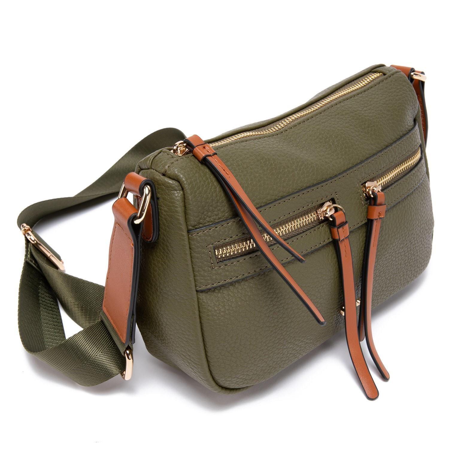 Cartera  Bandolera  Gacel  Verde Militar  Car2908-2