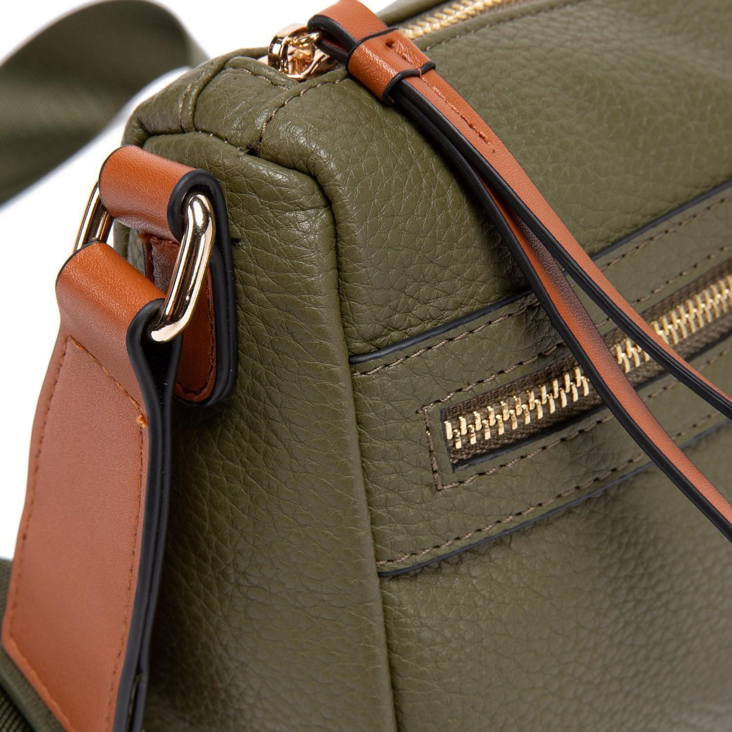 Cartera  Bandolera  Gacel  Verde Militar  Car2908-3