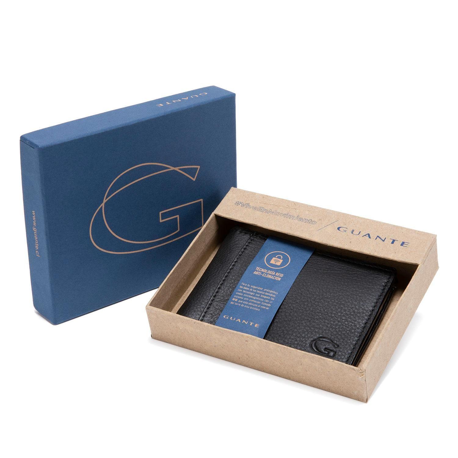 Billetera  Bill Simpl  Guante  Negro  Bi444-1