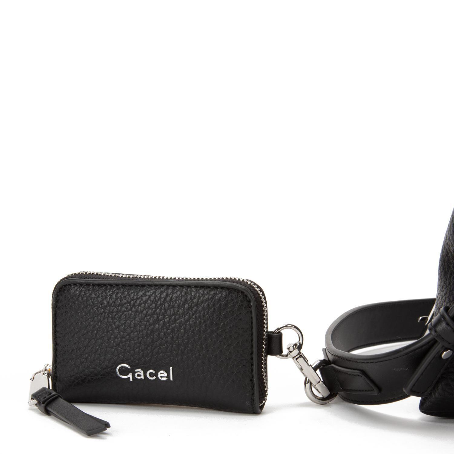 Cartera  Bandolera Pequeña  Gacel  Negro  Car3322-3