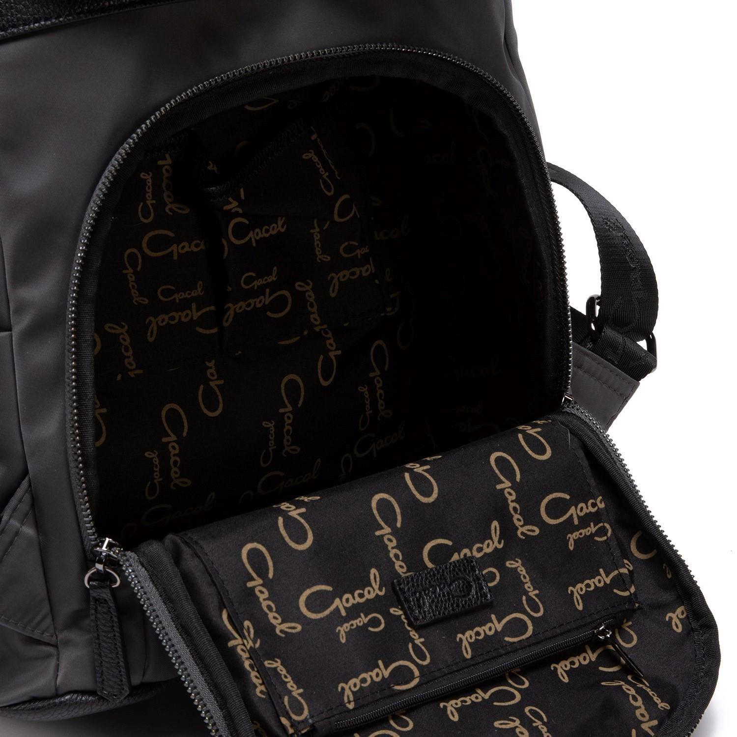 Mochila  Grande  Gacel  Grafito  Car2947-4