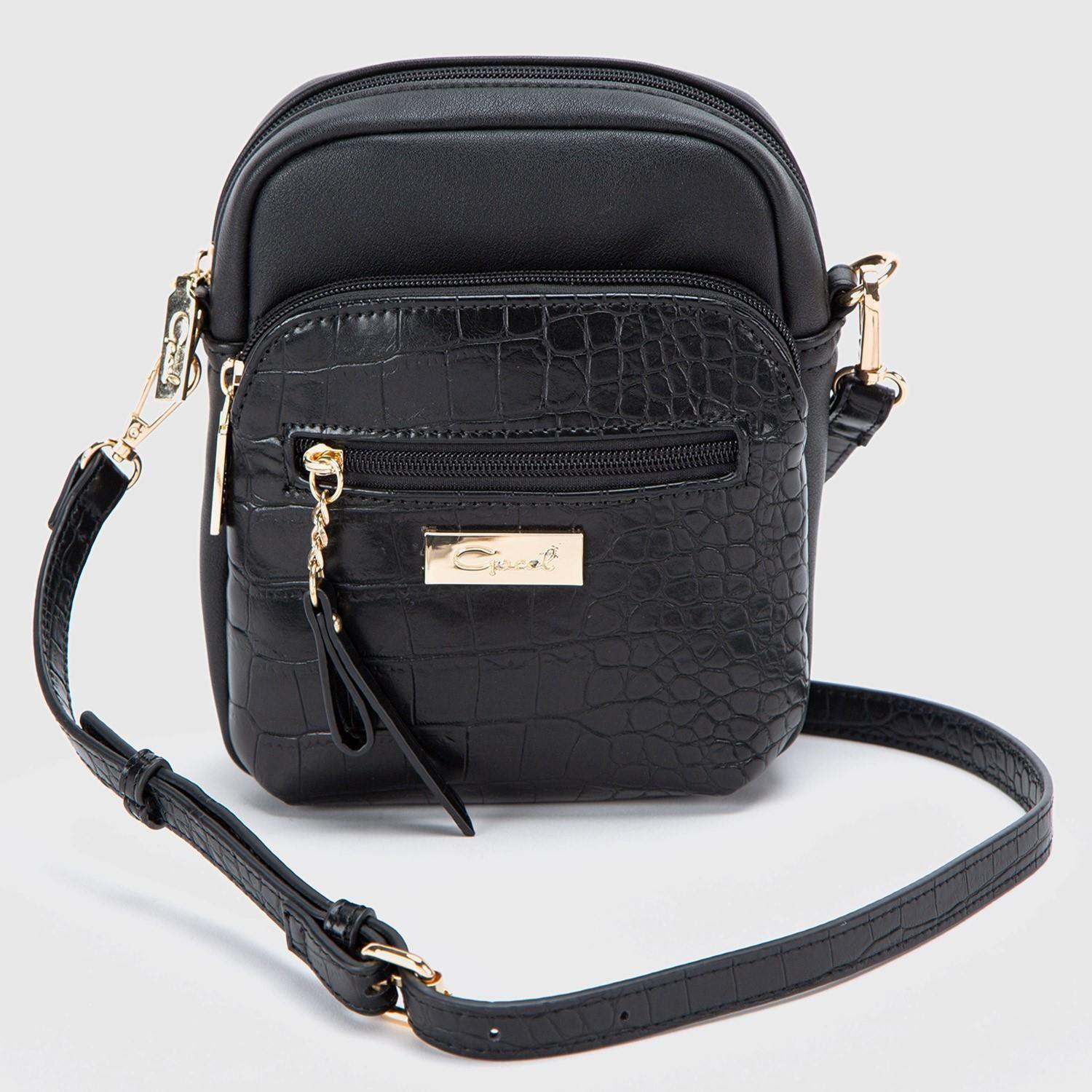 Cartera  Sf  Gacel  Negro  Car2760-0