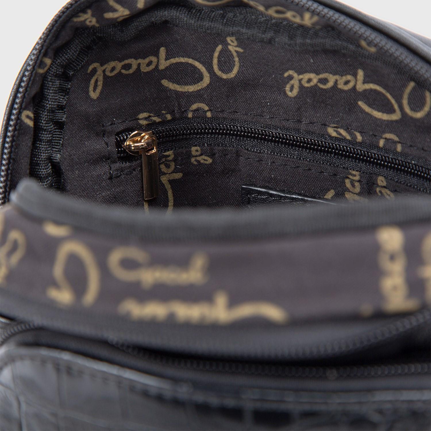 Cartera  Sf  Gacel  Negro  Car2760-4