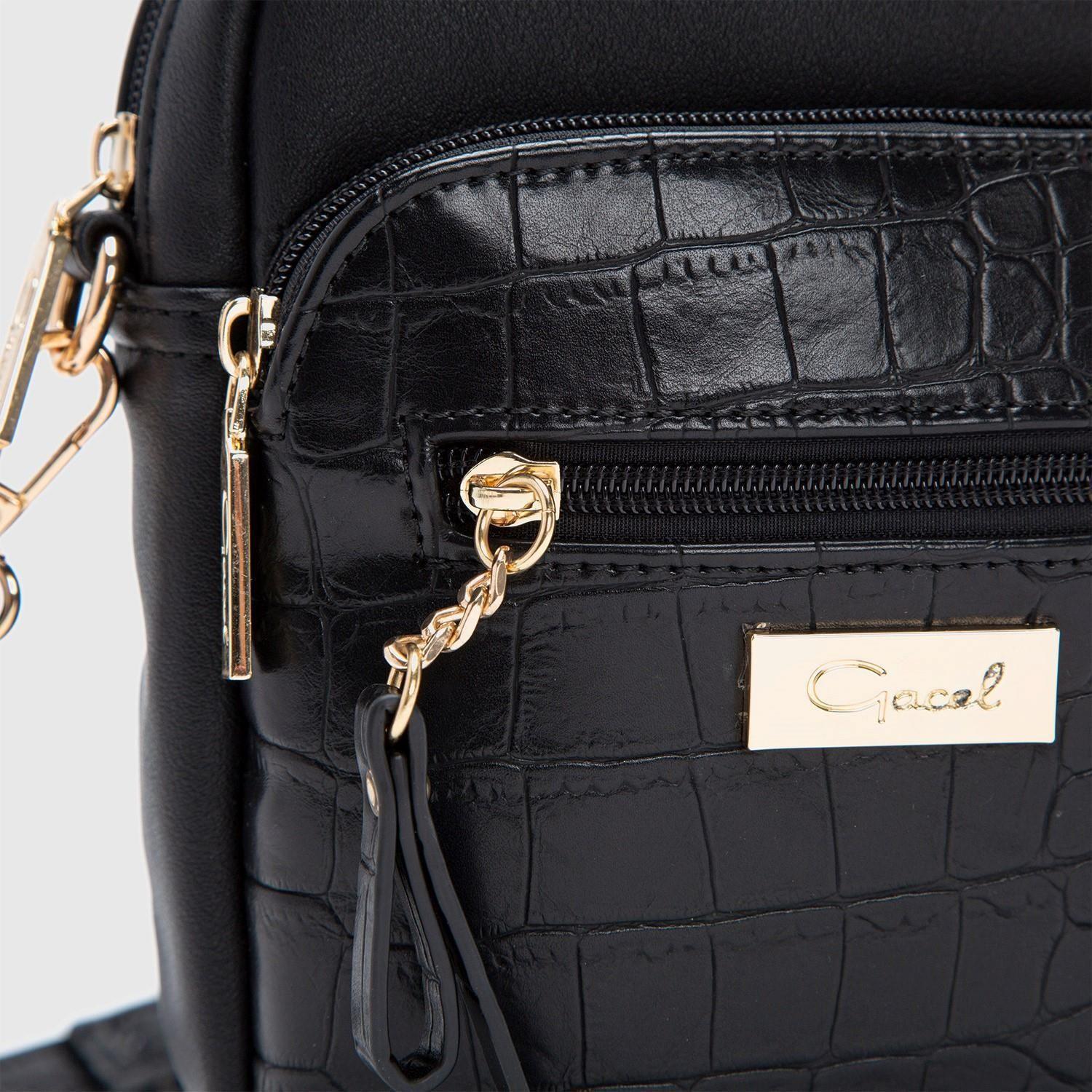 Cartera  Sf  Gacel  Negro  Car2760-3