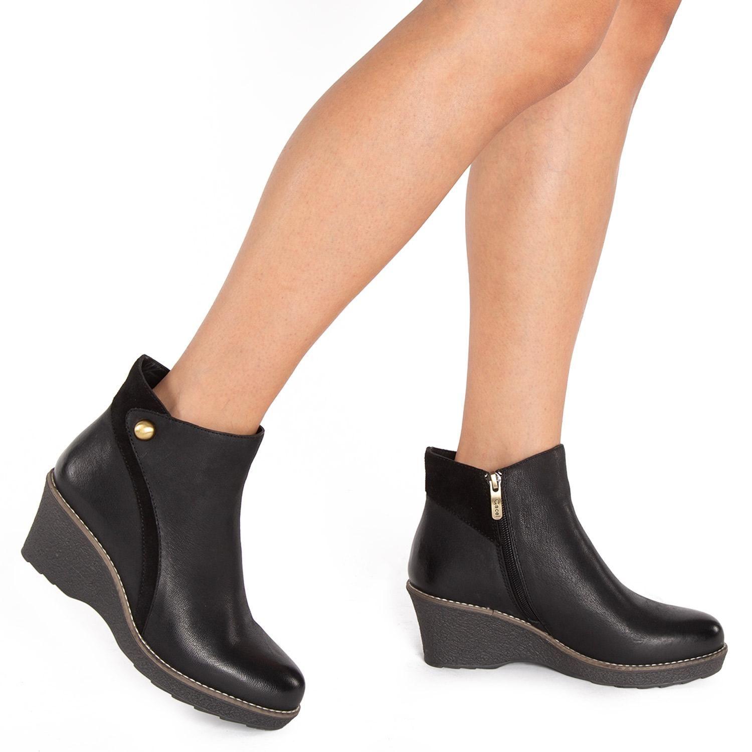 Botin  Leda  Gacel  Negro  0659969-1