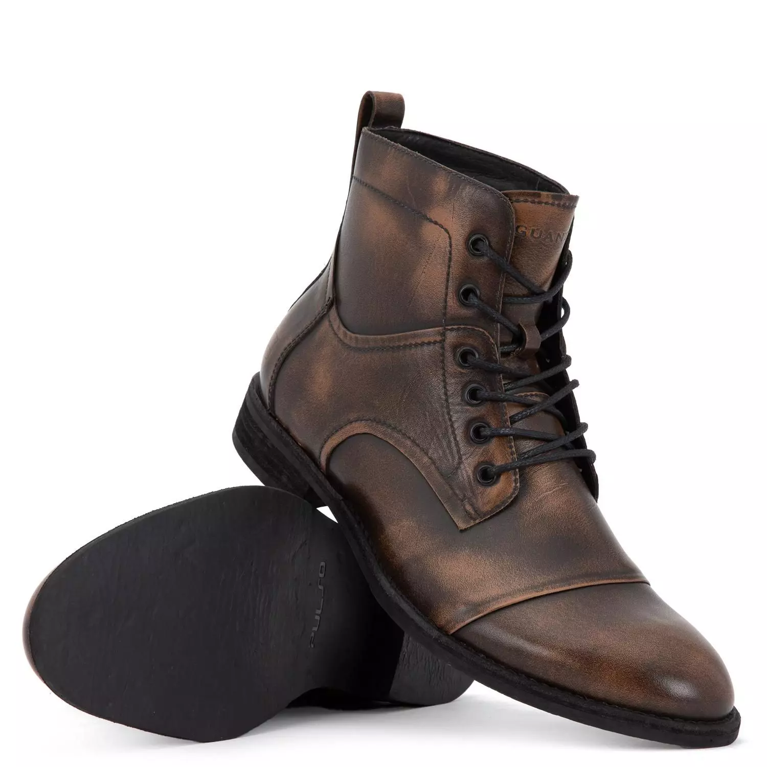 Botin de cuero hombre Guante bronce Austria-2