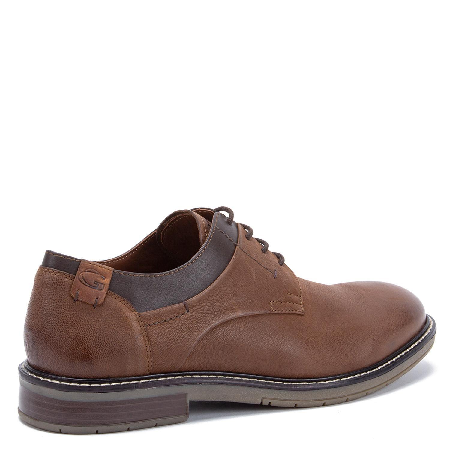Zapato de cuero hombre Guante chocolate Casper-4