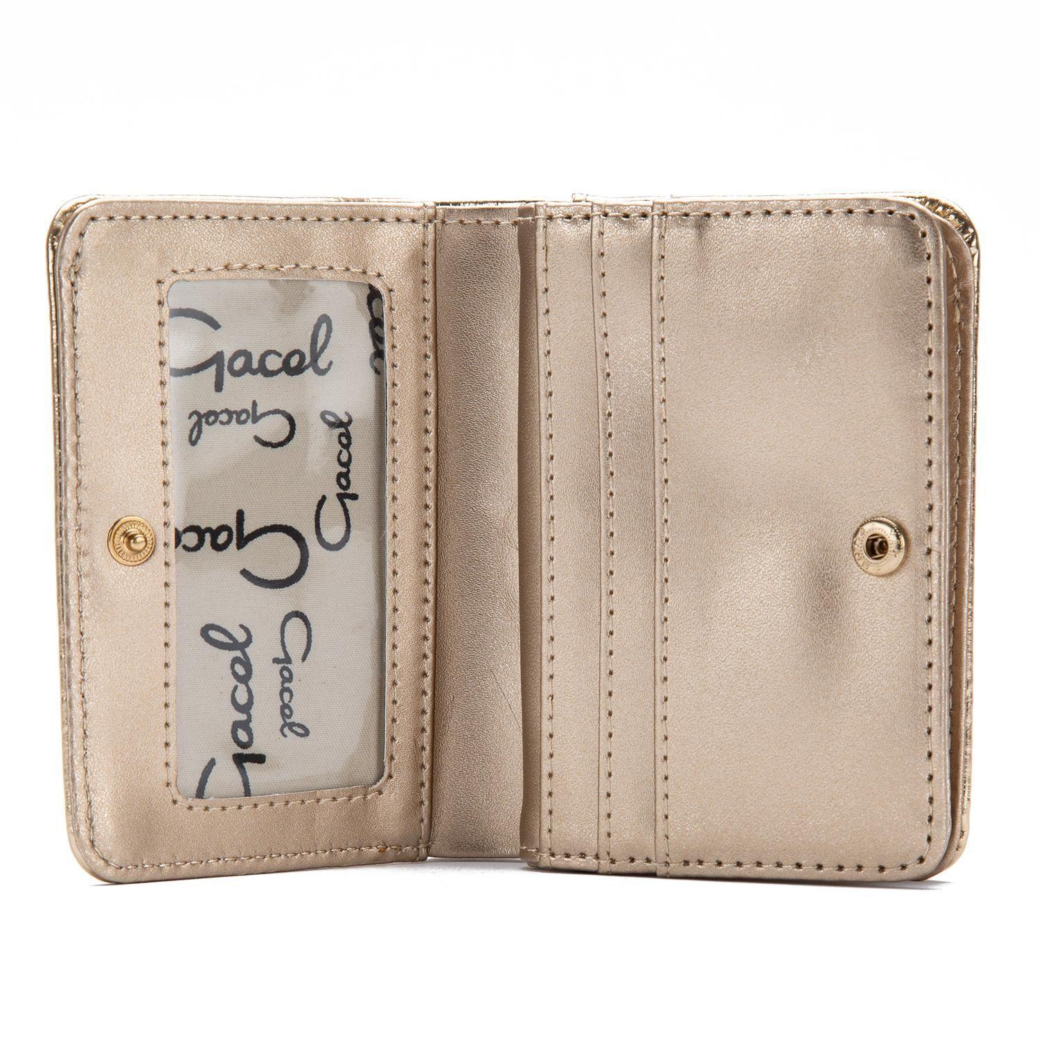 Billetera  Pequeña  Gacel  Dorado  Bil0390-2