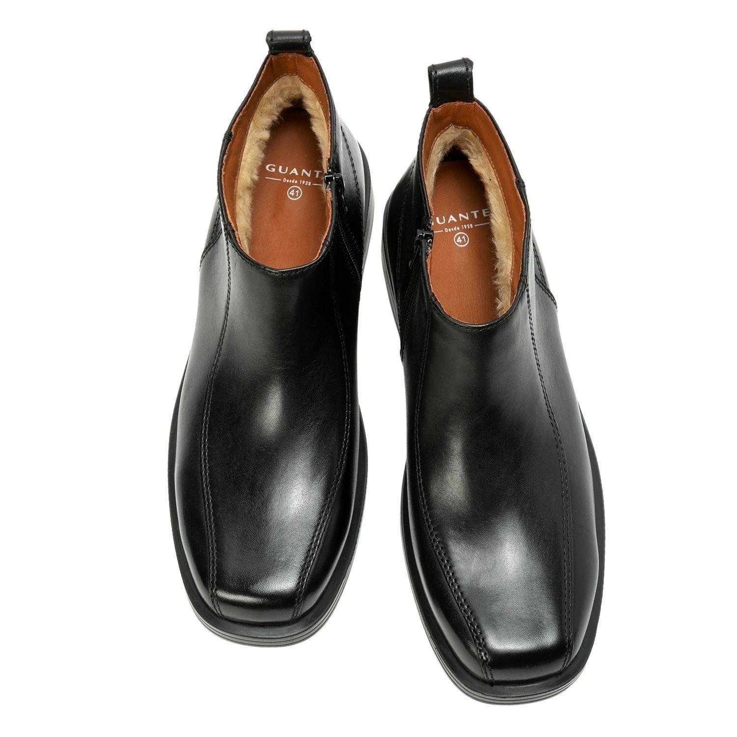 Botin de cuero hombre Guante negro Perfect ReFlex-2