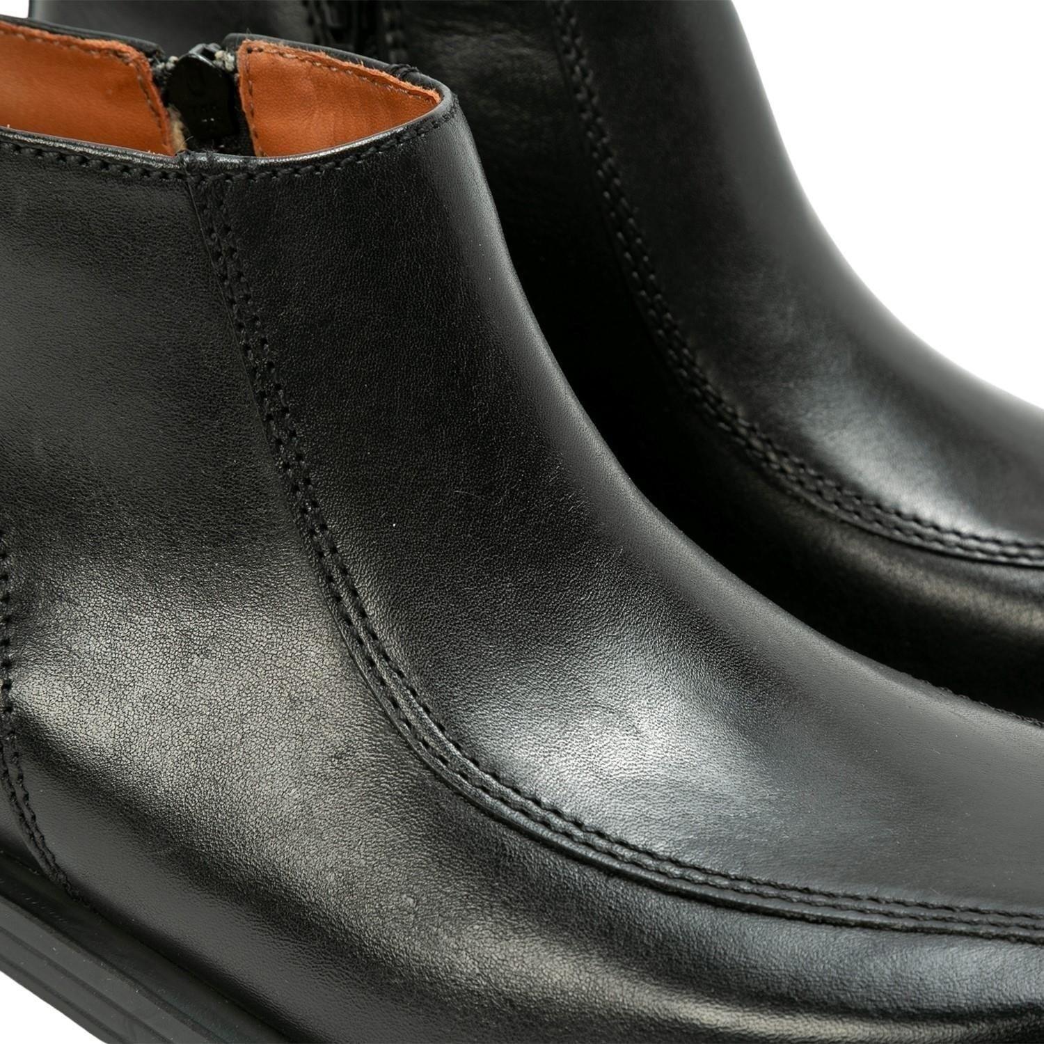 Botin de cuero hombre Guante negro Perfect ReFlex-3