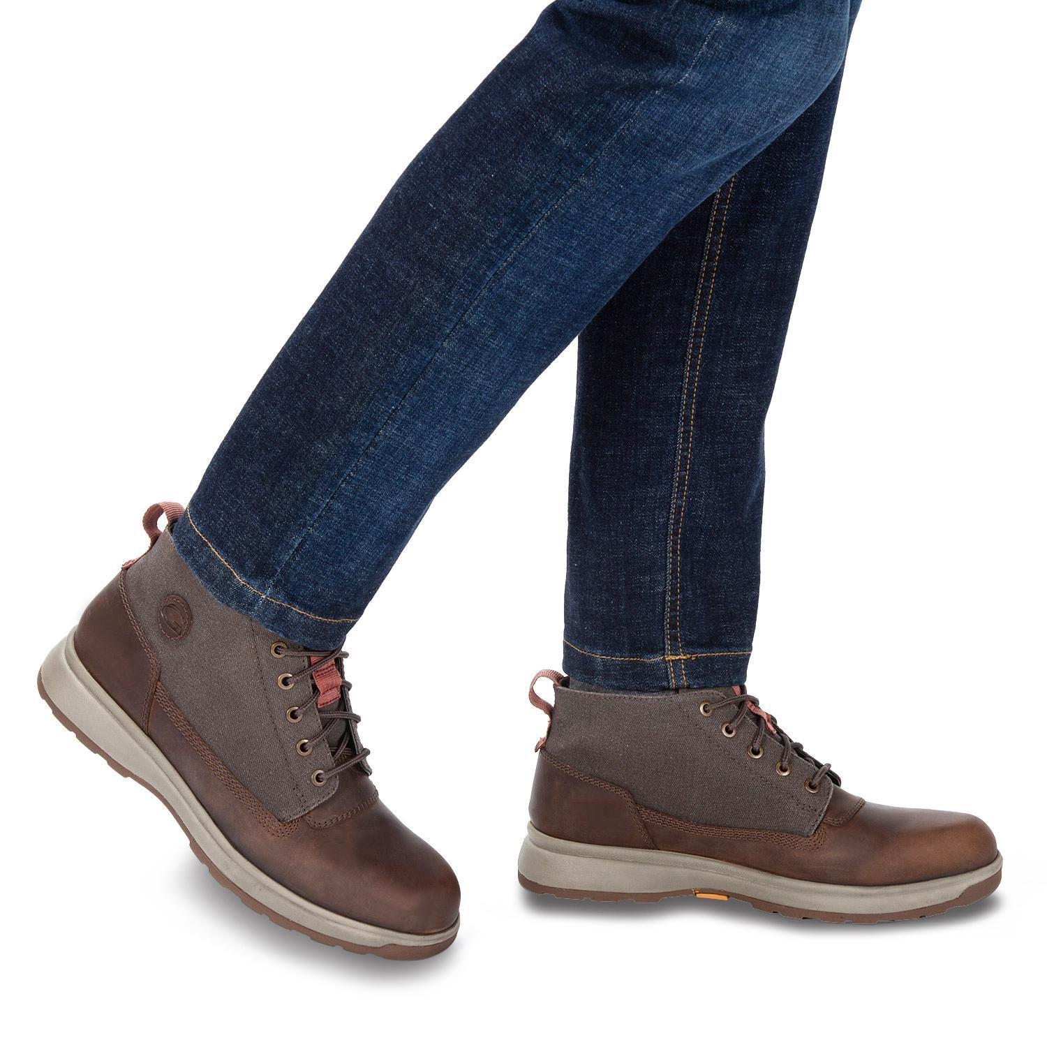 Botin  Vernon  Guante  Chocolate  0035615-1