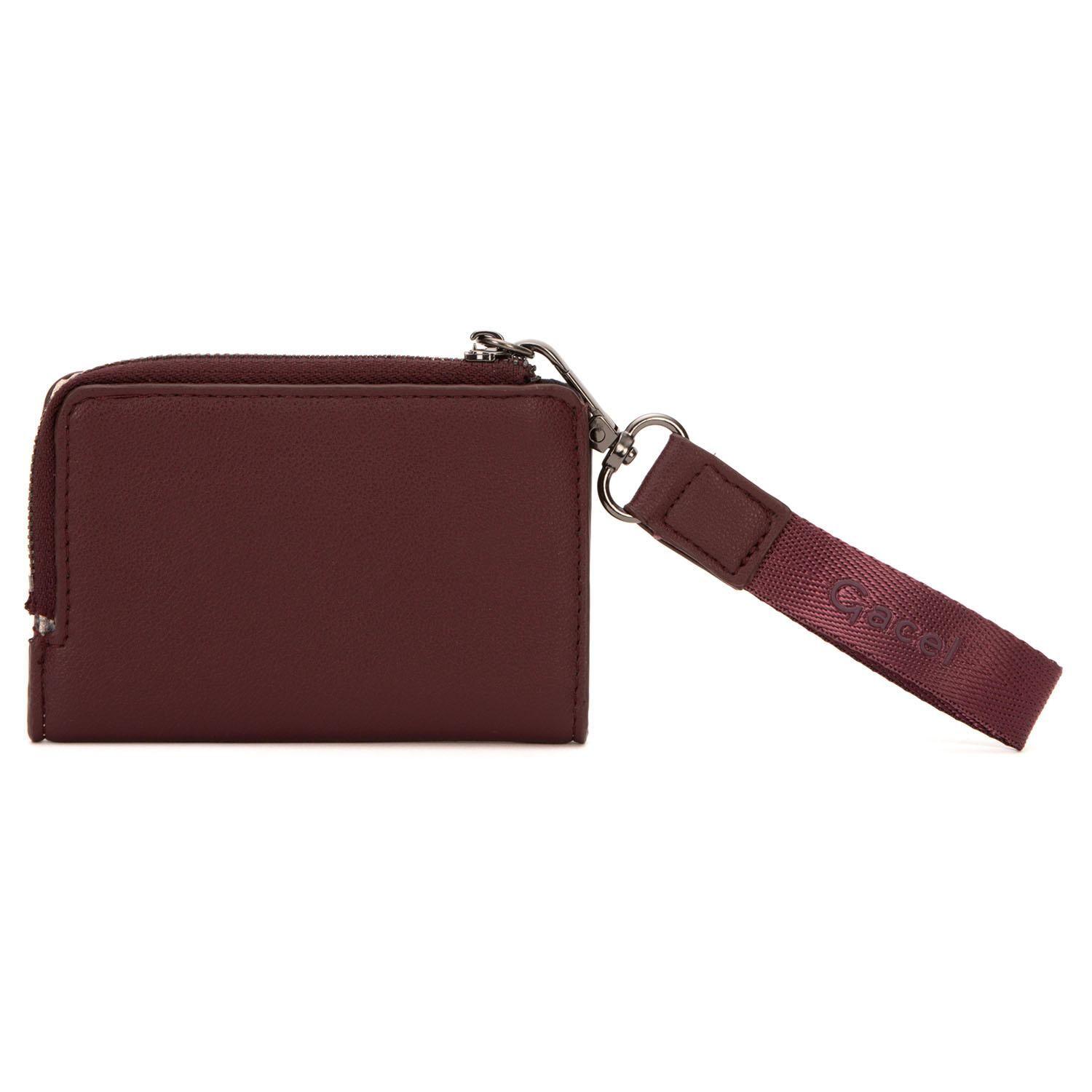 Billetera  Tarjetero  Gacel  Burdeo  Bil0458-2