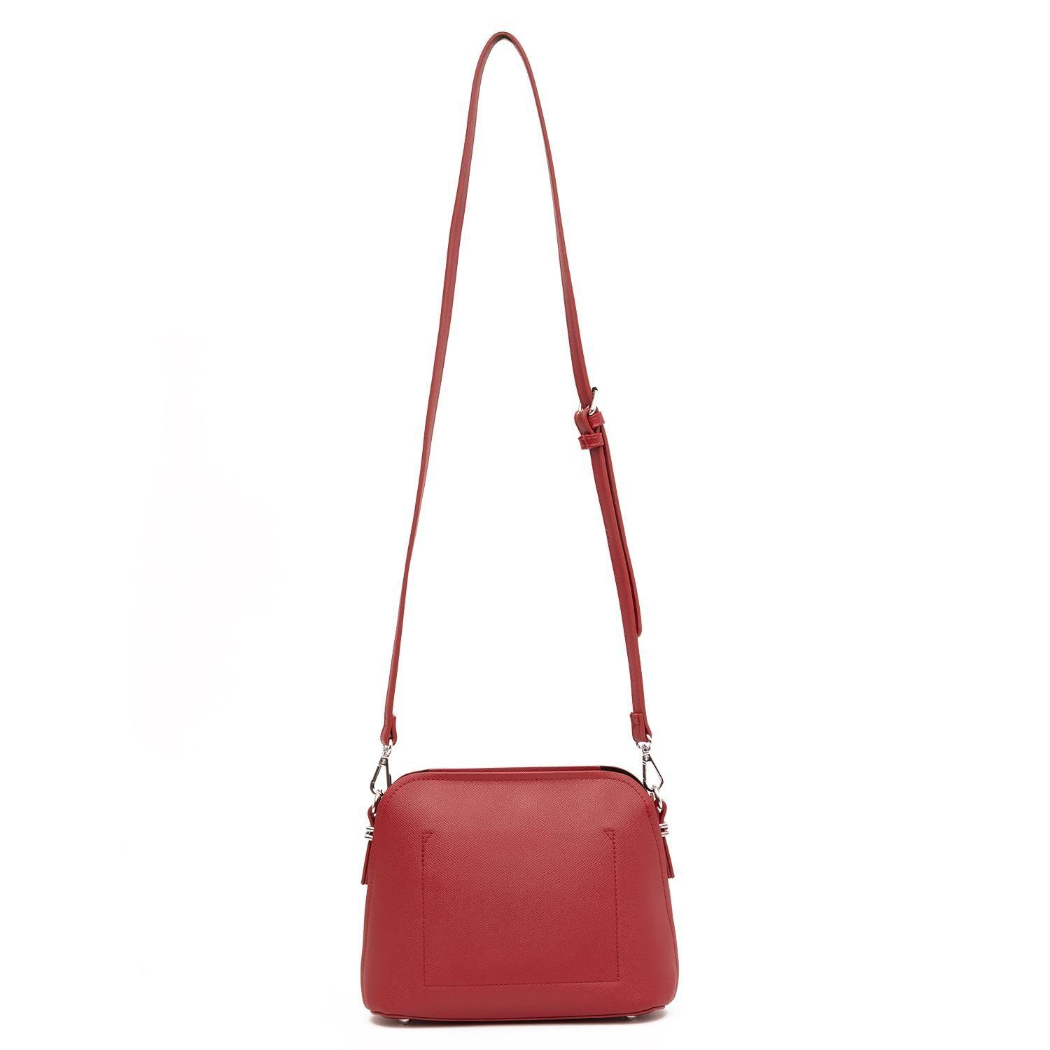 Cartera Bandolera Grande Gacel Rojo Car3410 Gacel | Paris.cl