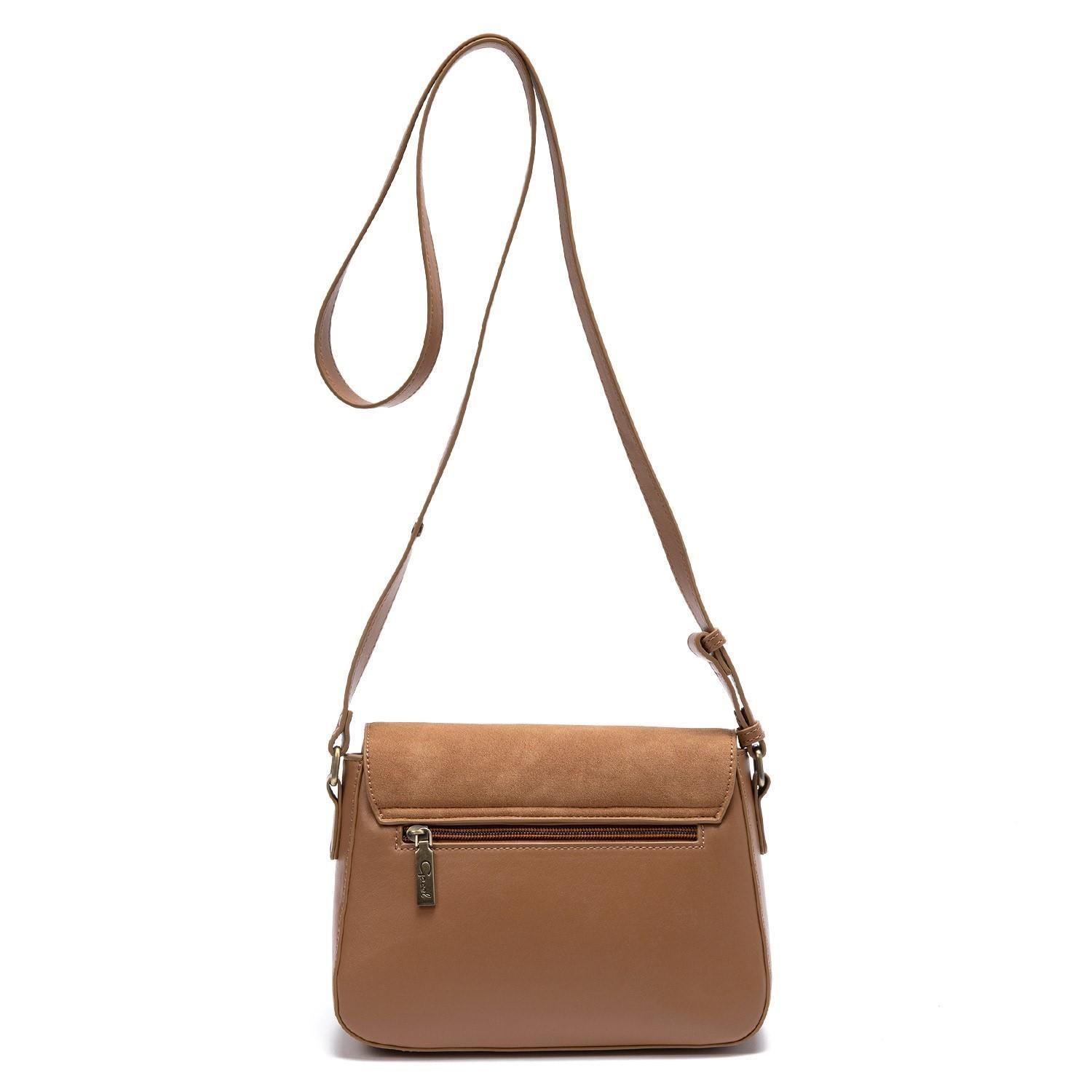 Cartera  Bandolera Grande  Gacel  Camel  Car2913-1