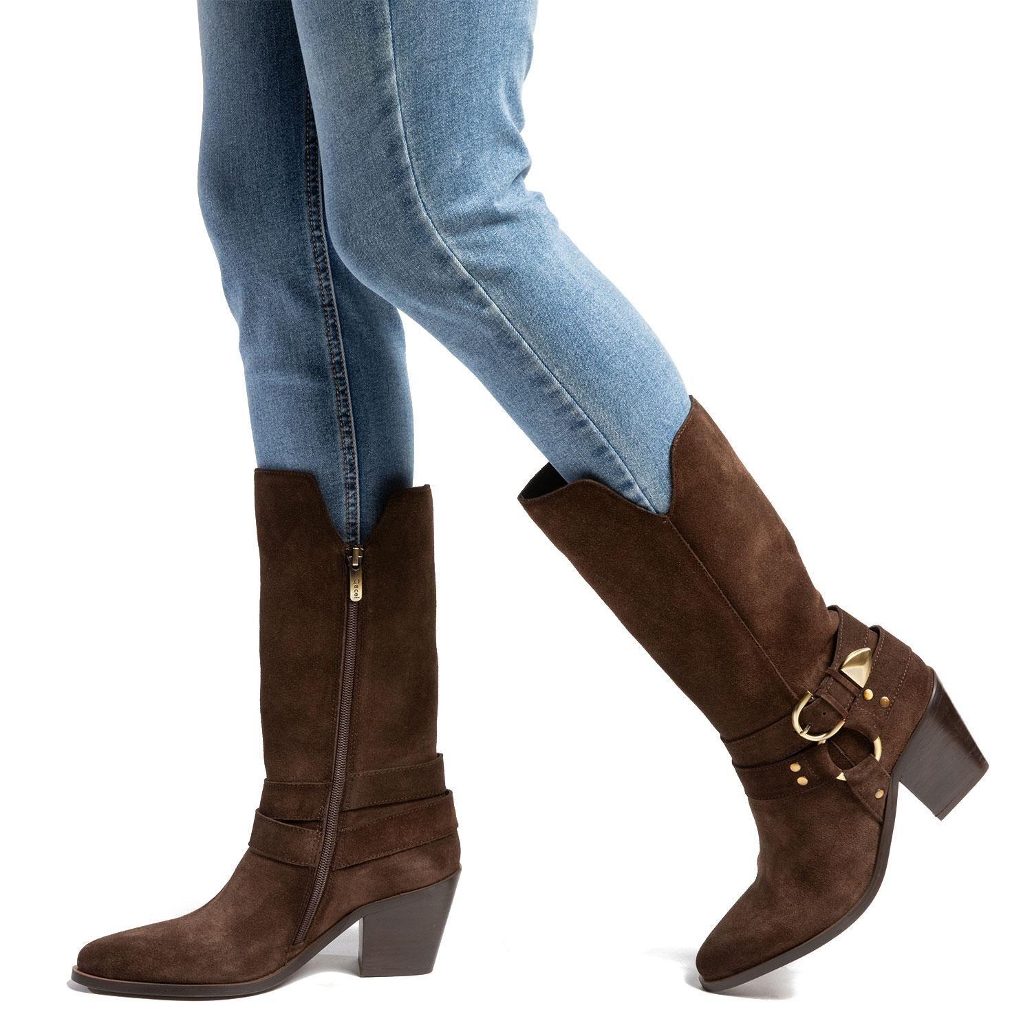 Bota  Rain  Gacel  Chocolate  0660978-1