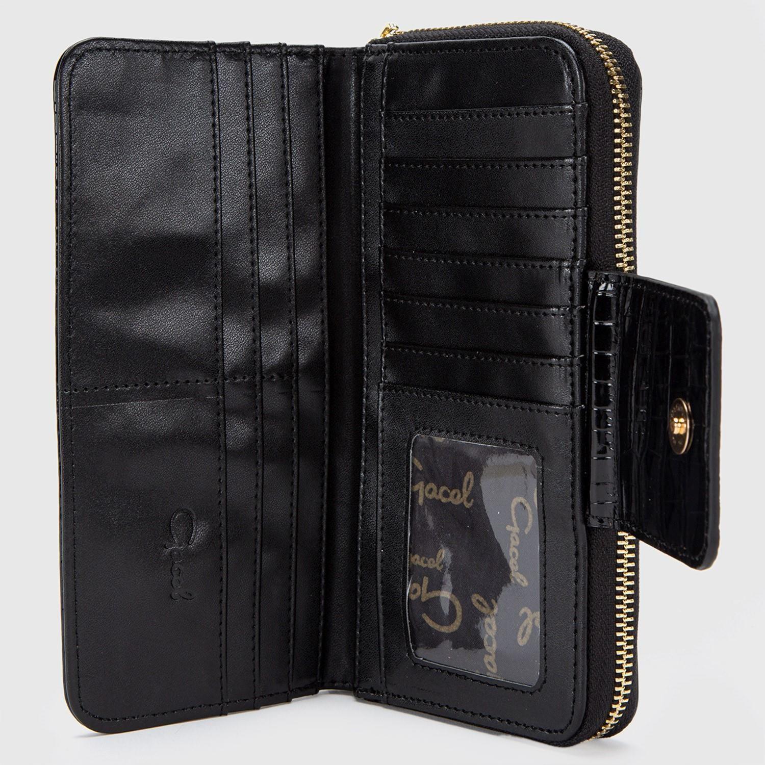Billetera  Sf  Gacel  Negro  Bil0330-2