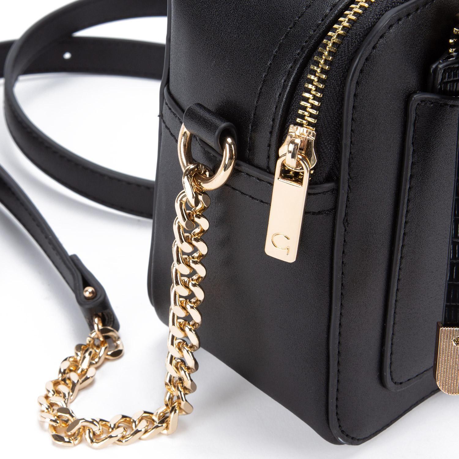 Cartera  Bandolera Grande  Gacel  Negro  Car3301-3