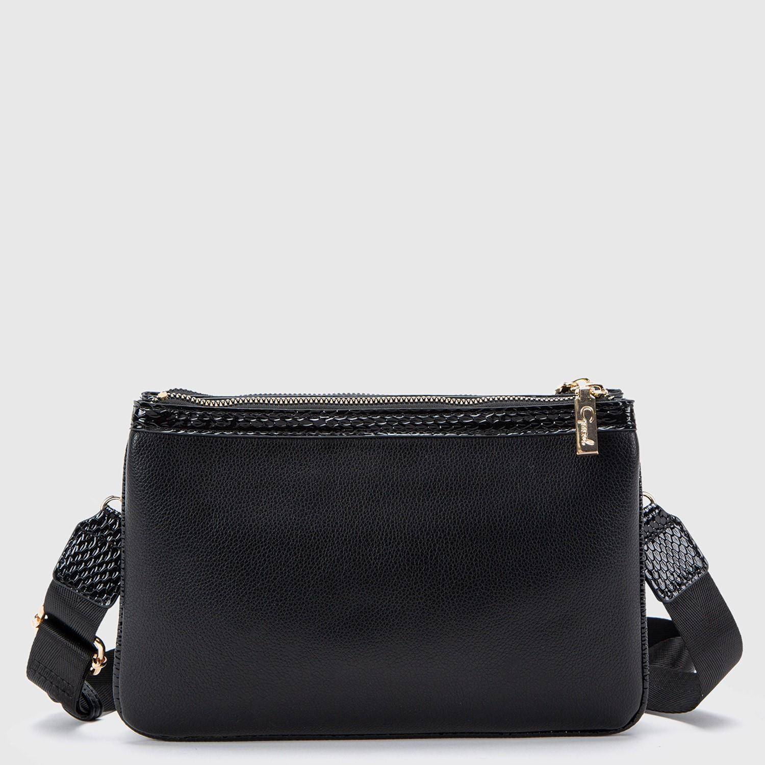 Cartera  Sf  Gacel  Negro  Car2745-1