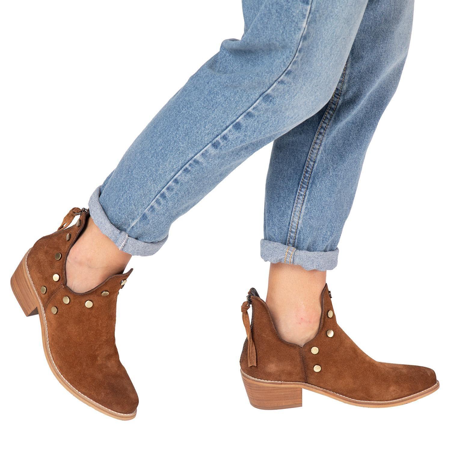 Bootie  Sheyla  Gacel  Tostado  0659668-1