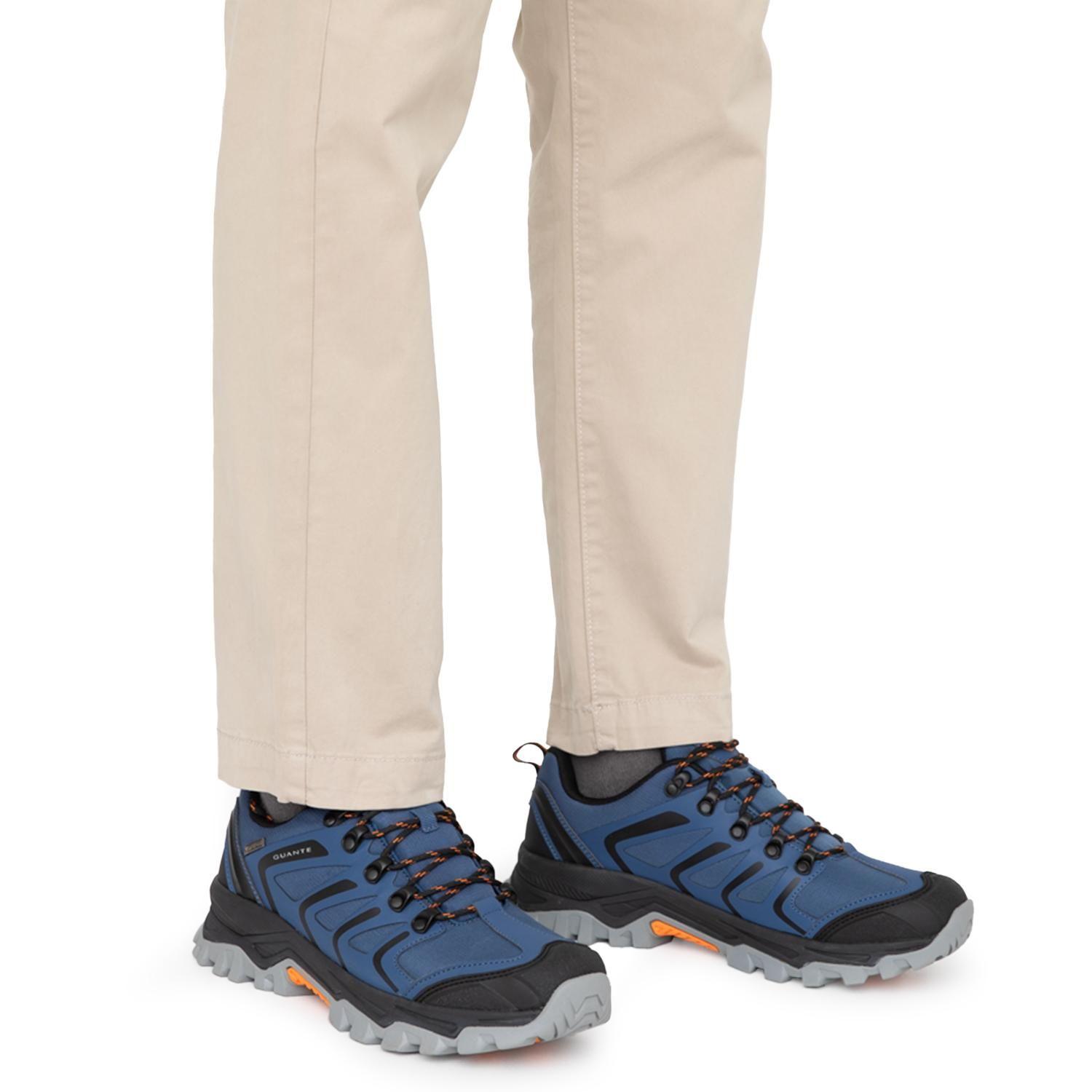 Zapatilla Outdoor hombre Guante azul Castro-1