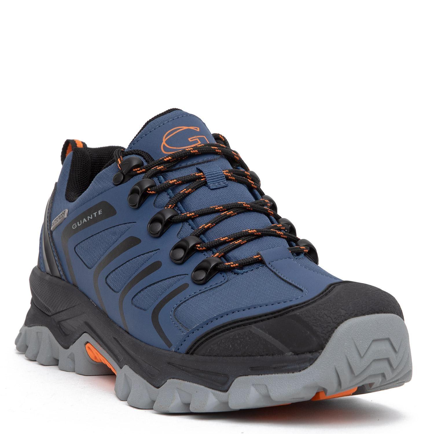 Zapatilla Outdoor hombre Guante azul Castro-2