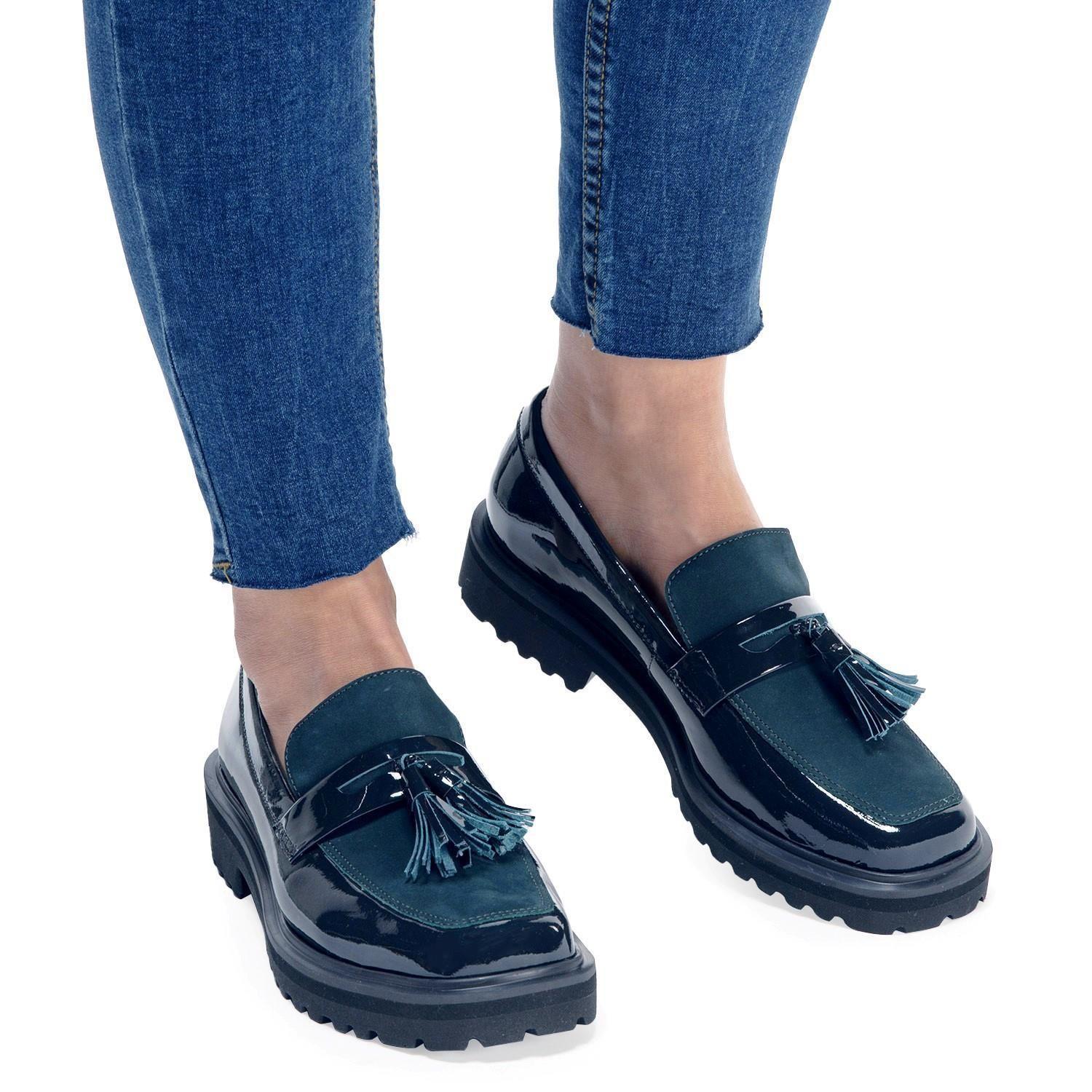 Mocasin  Aileen  Gacel  Verde Oscuro  0659128-1