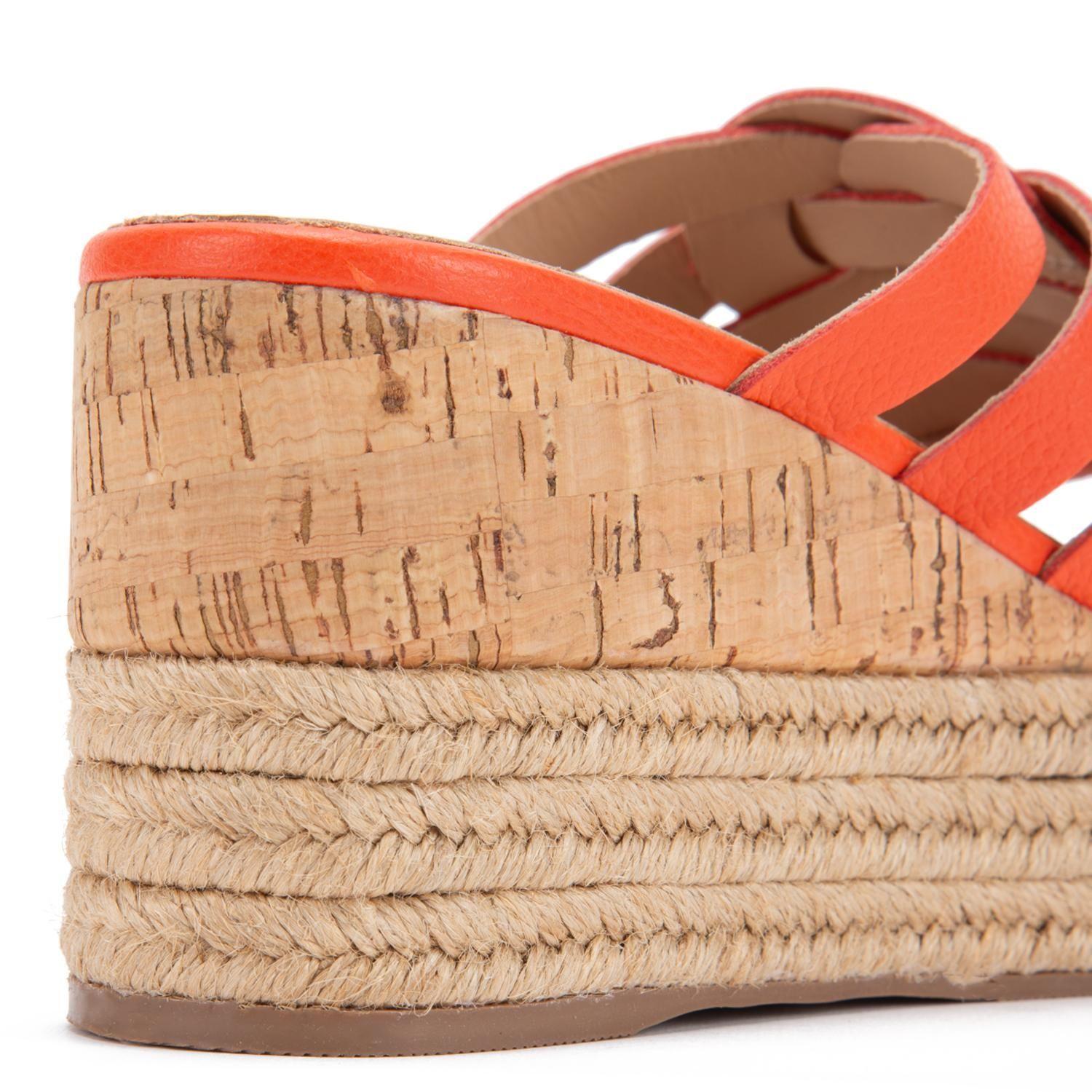 Sandalia  Eduarda  Gacel  Naranjo  0660367-3