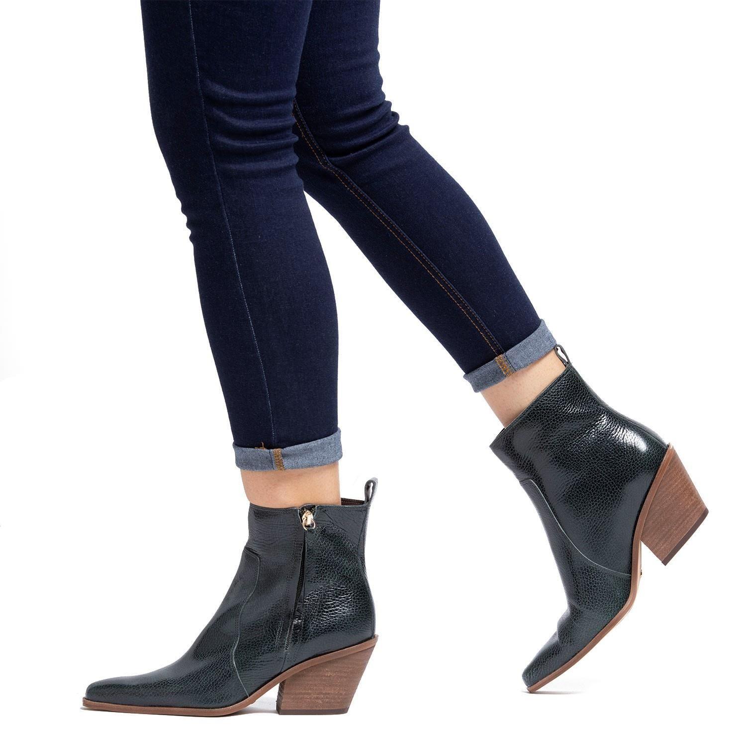 Botin  Beverly  Gacel  Verde Oscuro  0659164-1