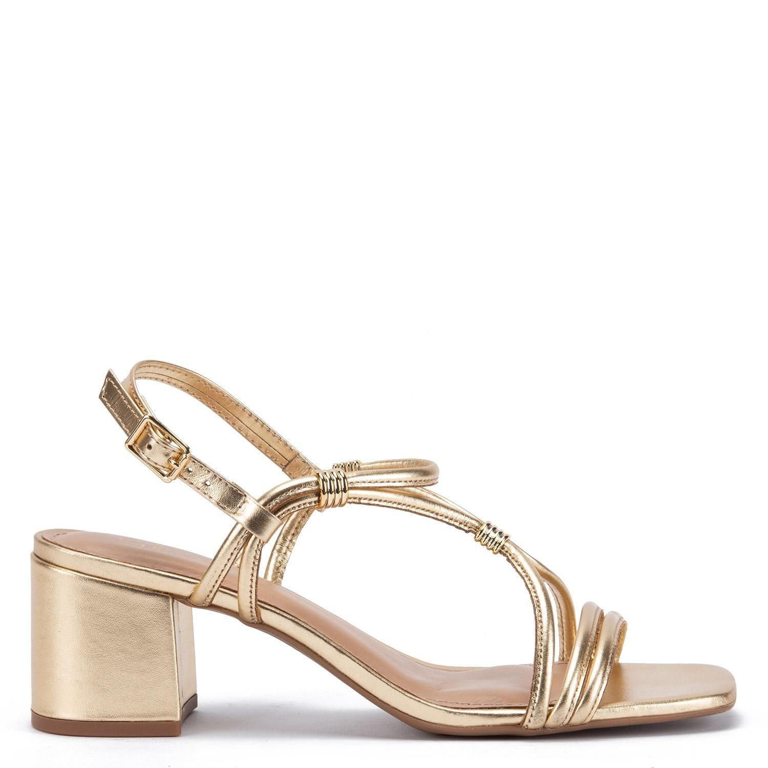 Sandalia  Ginger  Gacel  Dorado  0660413-0