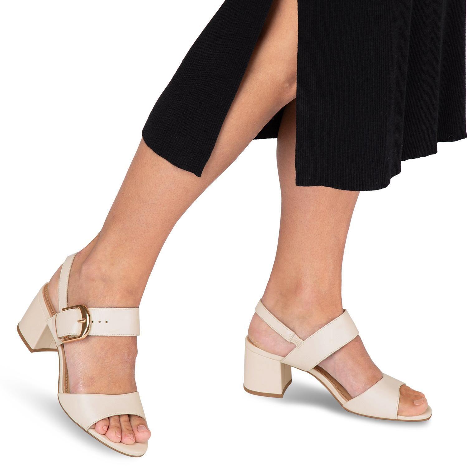 Sandalia  Ginger  Gacel  Crema  0659555-1