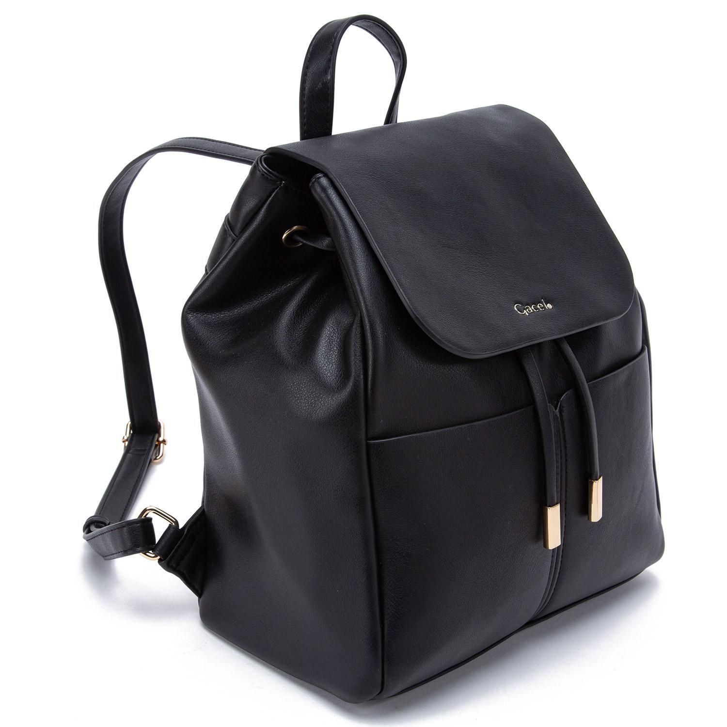 Mochila  Pequeña  Gacel  Negro  Car3393-2