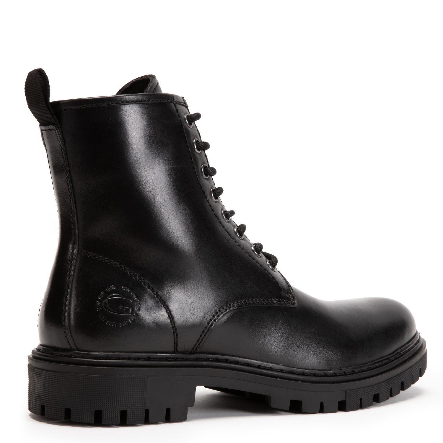 Botin de cuero hombre Guante negro Sintra-4