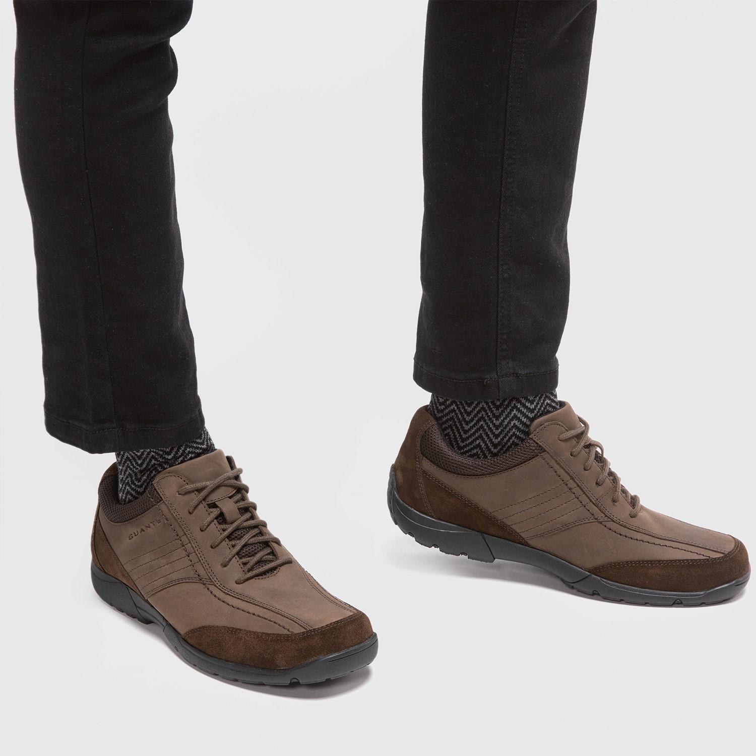 Zapato de cuero hombre Guante chocolate Vancouver-1