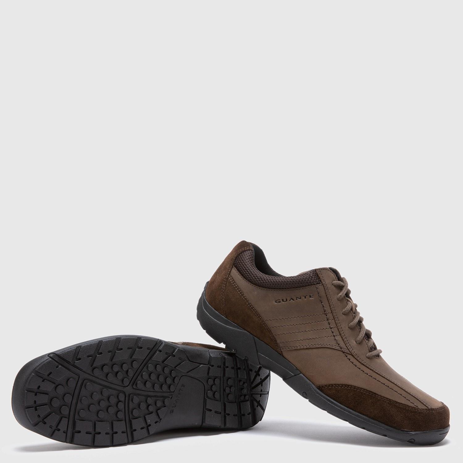 Zapato de cuero hombre Guante chocolate Vancouver-3