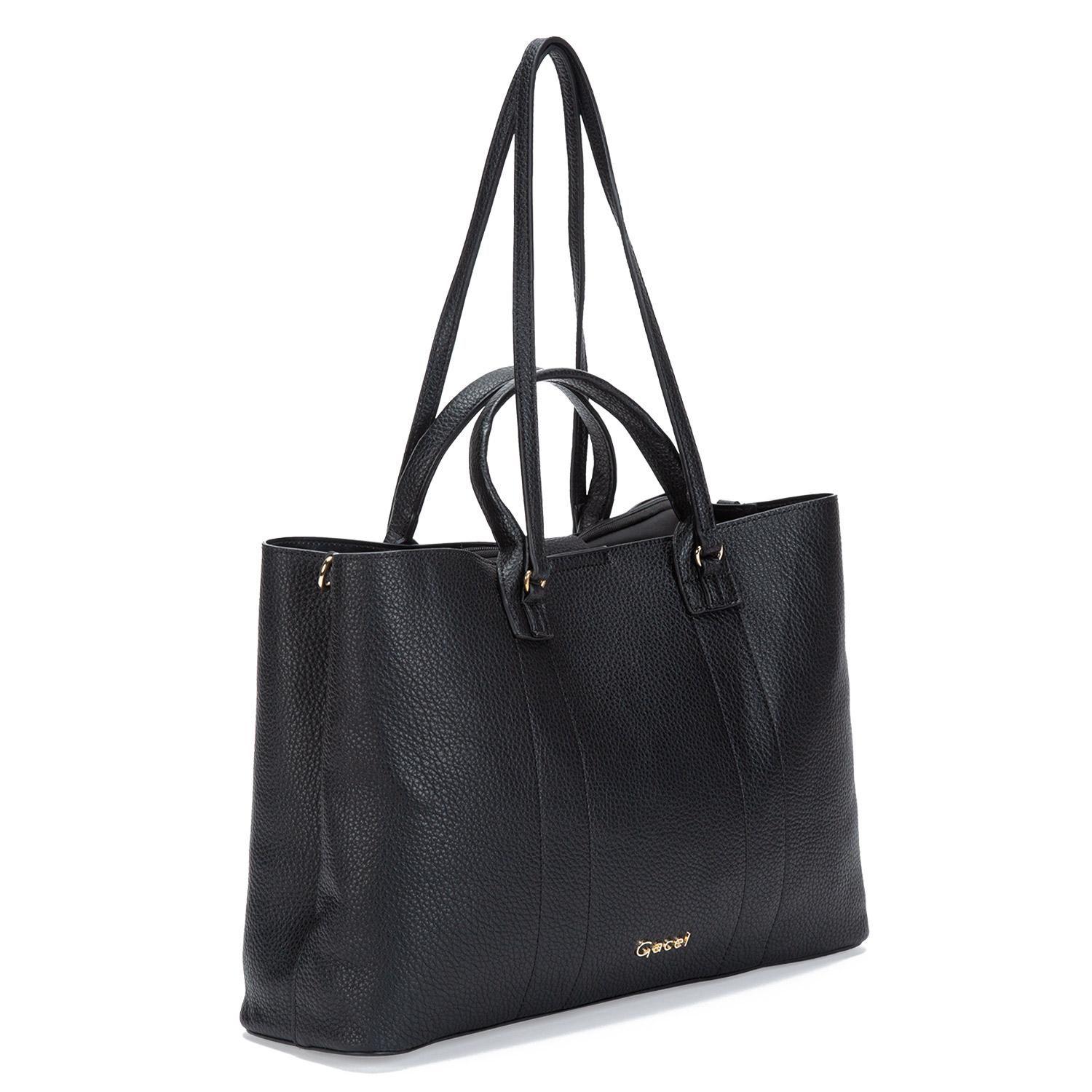 Cartera  Shopp Note  Gacel  Negro  Car3171-3