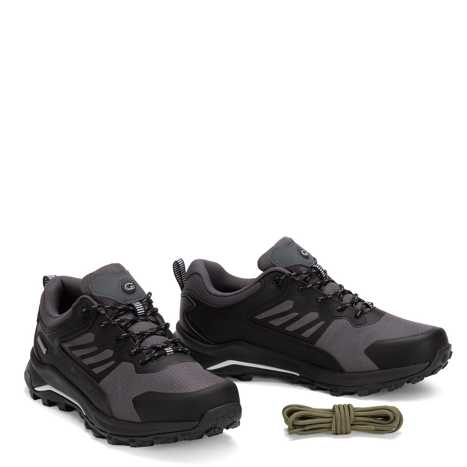 Zapatilla Outdoor hombre Guante gris Melfort-4