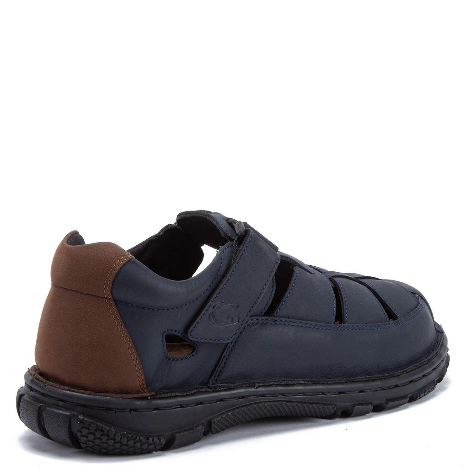 Sandalia Cerrada  Budapest  Guante  Marino  0035867-3