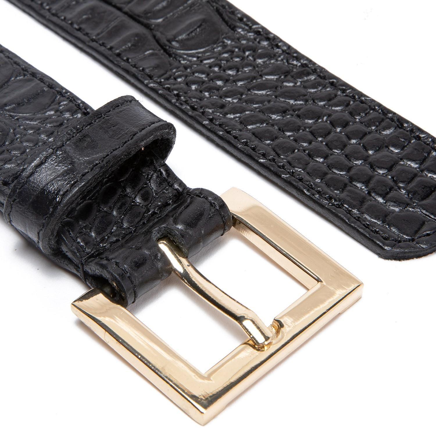 Cinturon  Ancho 30mm  Gacel  Negro  Cin0496-2