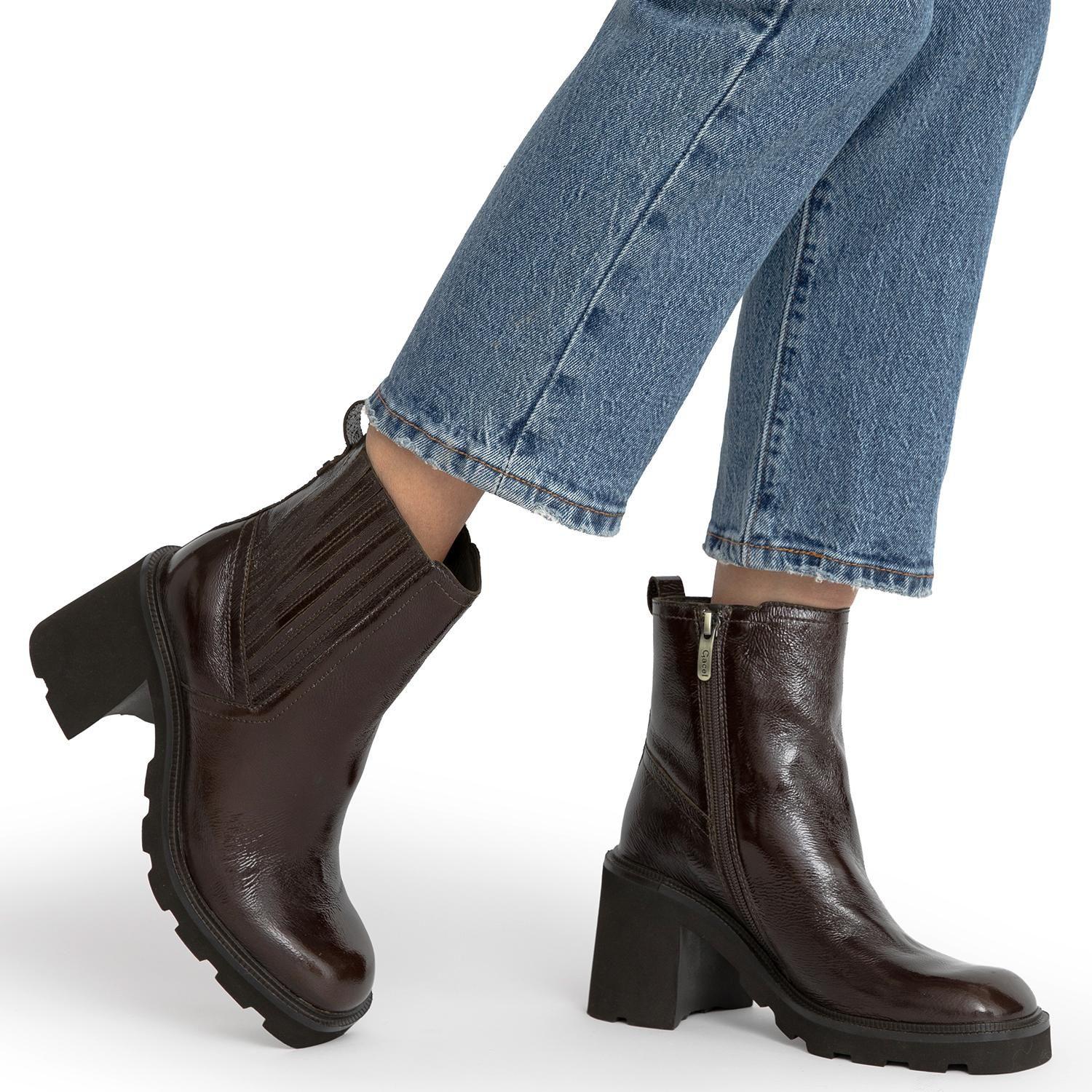 Botin  Maca  Gacel  Chocolate  0660890-1