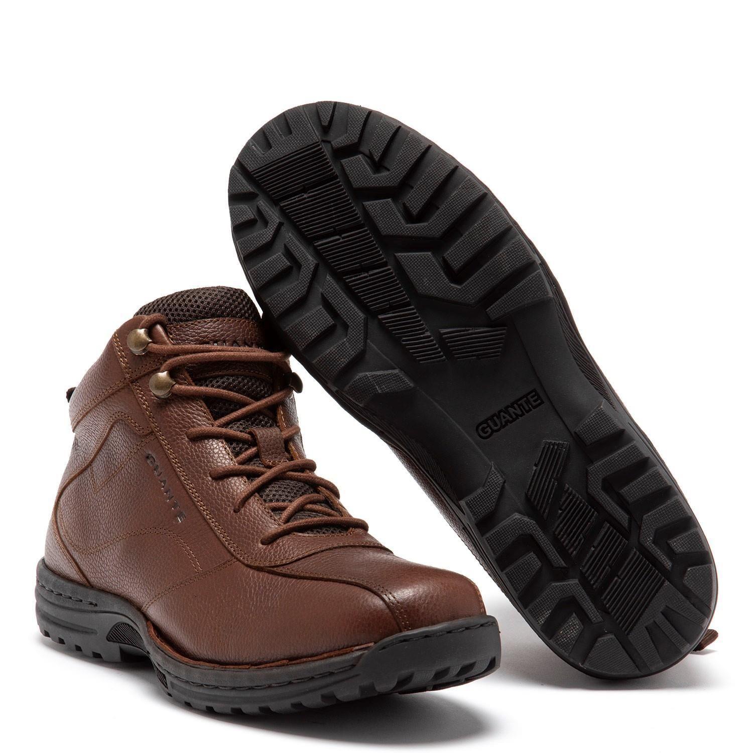 Botin de cuero hombre Guante marron Dortmund-3
