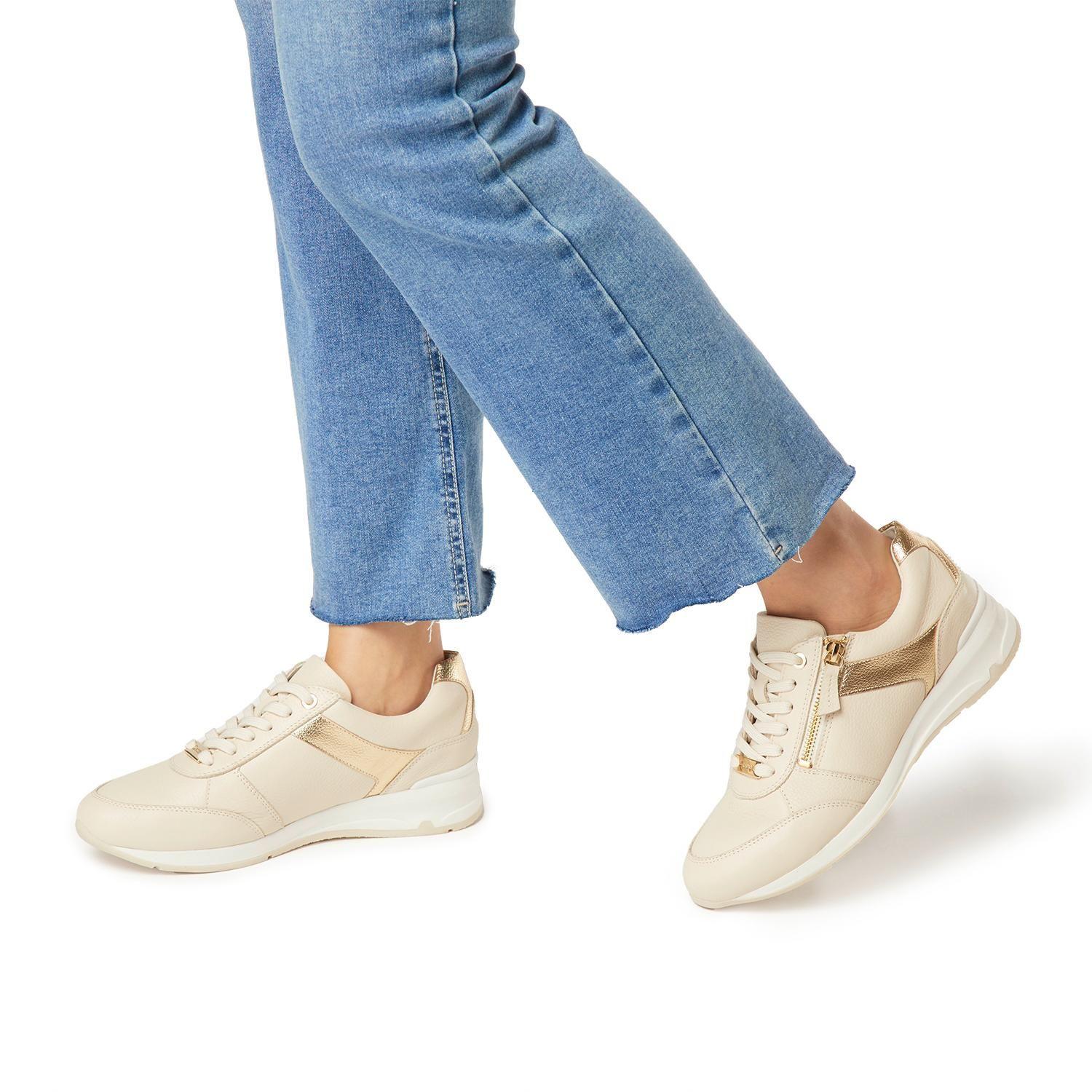 Zapatilla  0180  Gacel  Crema  0659752-1